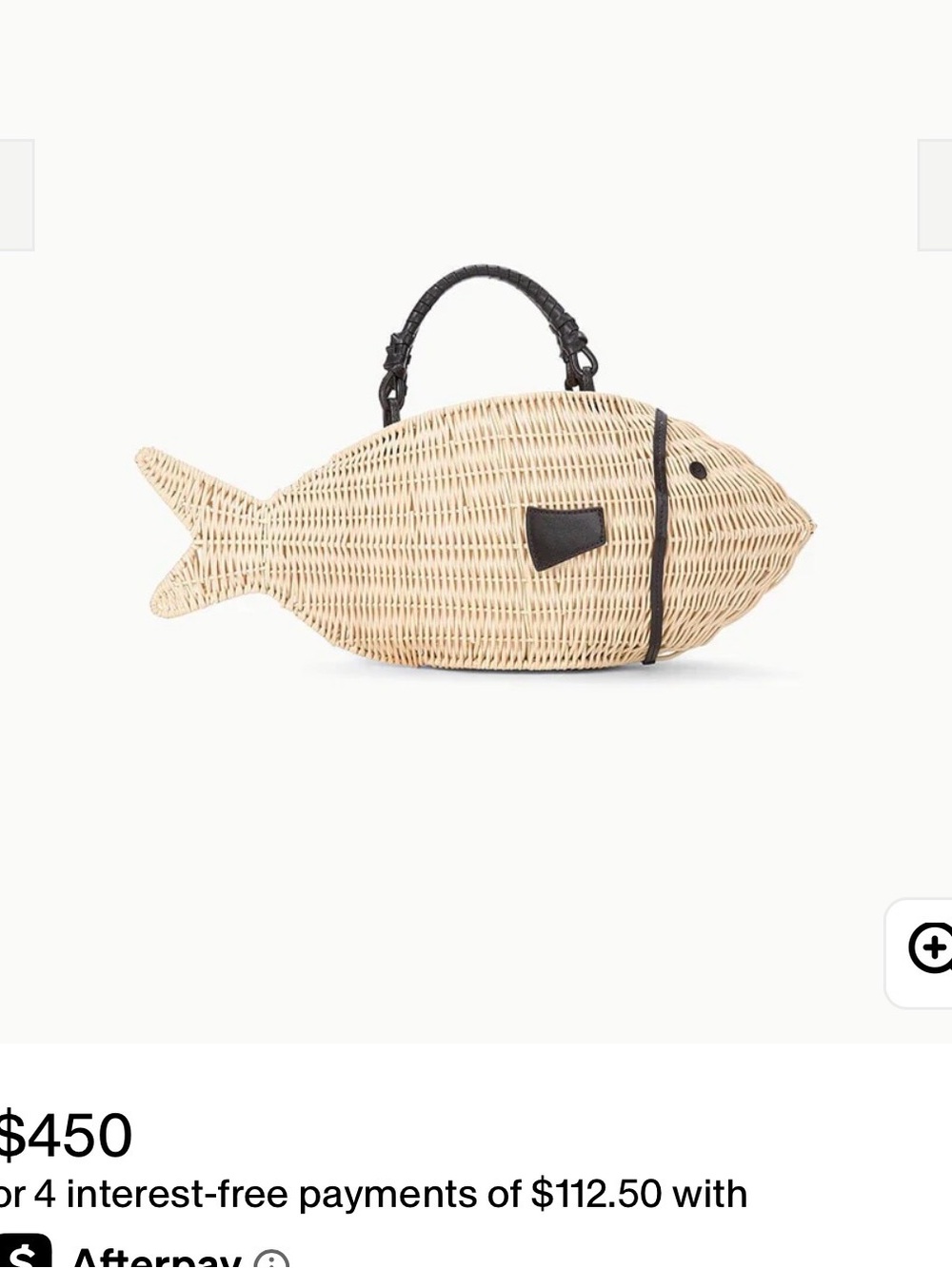 Wicker Fish Purse - Picture 7 of 8